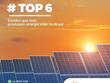 estados que mais produzem energia solar